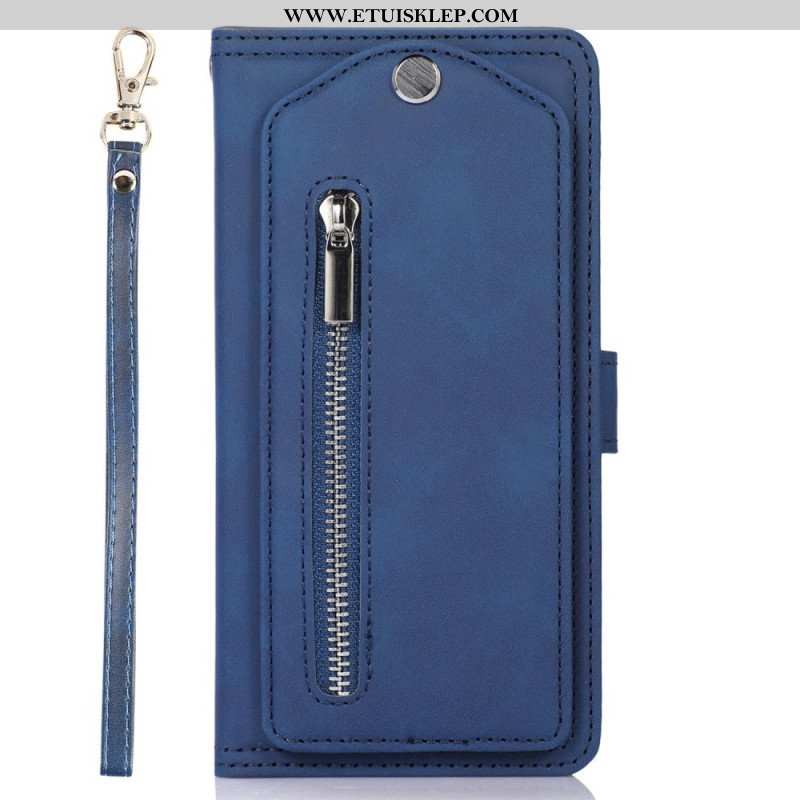 Etui Na Telefon do iPhone 14 Pro Max Etui Folio Lustrzana Kieszonka Z Przodu